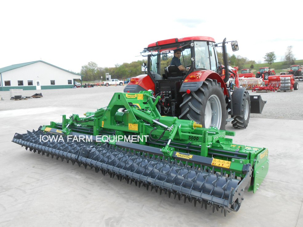 Valentini Maxi Diablo Power Harrow with Packer Roller